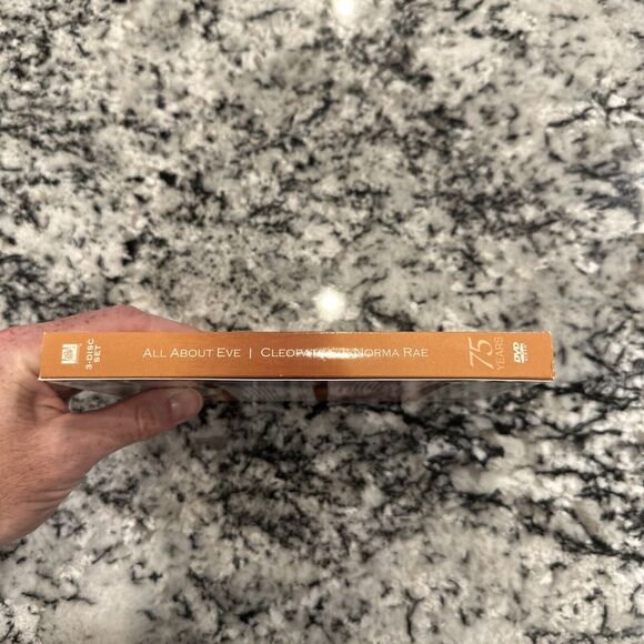 All About Eve/Cleopatra/Norma Rae Triple Feature (DVD, 2010, 3-Disc Set, Fox... - Picture 5 of 14